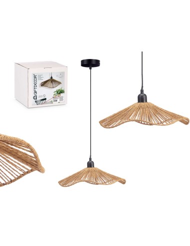 LAMPARA TECHO 35CM VUELO CUERDA