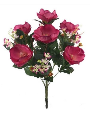 RAMO MAGNOLIAS FUCSIA