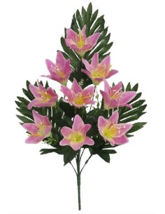 CONJUNTO LILIUM SATIN X 9-51 CM MALVA