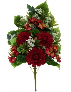 CONJUNTO ZINNIA X 12 -59CM (ROJO