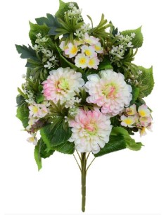 CONJUNTO ZINNIA X 12 -59CM (ROSA