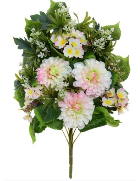 CONJUNTO ZINNIA X 12 -59CM (ROSA