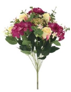 RAMO HYDRANGEAS ALLIUM CAPU VIOLETA