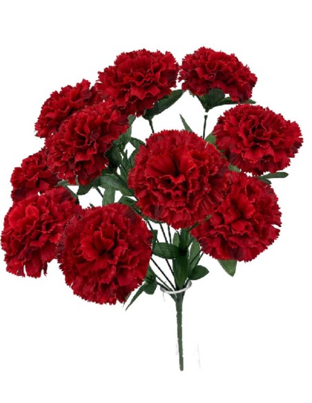 R.CLAVEL X10 M.TERCIOPELO ROJO