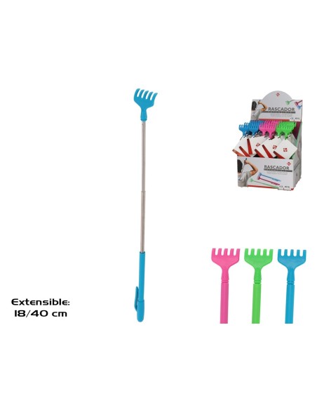RASCADOR EXTENSIBLE 3X18/40CM 3STD PLASTXXX