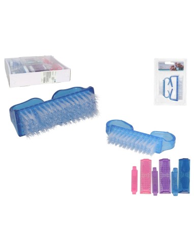 SET 2 CEPILLOS LIMPIAUÑAS 8X4CM/6.5X3.5C X