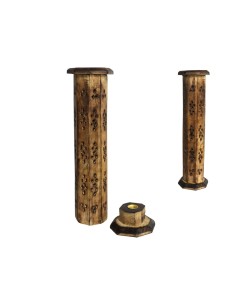 TORRE INCIENSO BURNING F. 7,6X7,6X30,5CM