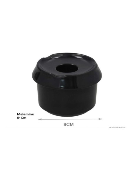 CENICERO AGUA KIRK 9 CM NEGRO