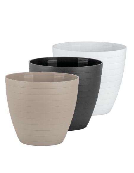 MACETA FLORENCIA D25CMS COLORES SURTIDOS