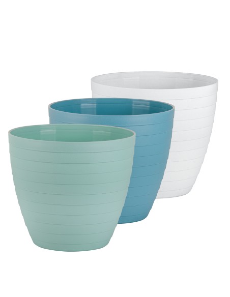 MACETA FLORENCIA D25CMS COLORES SURTIDOS