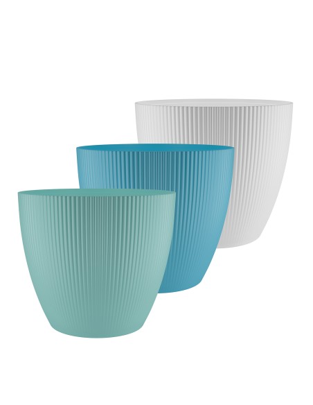 MACETA ROMA D25 SURTIDO