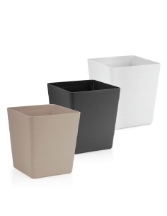 MACETA FLORENCIA 22.5x22.5x25.3CM CUADRADA SURTIDA