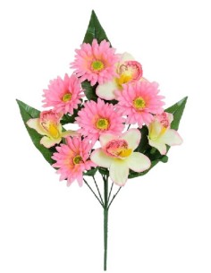 CONJUNTO GERBERA-ORQUIDEA X