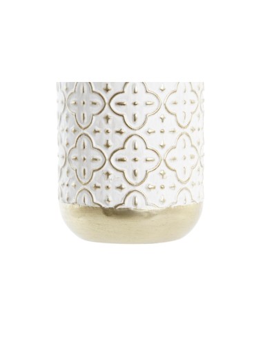 JARRON METAL 16X16X34 DORADO