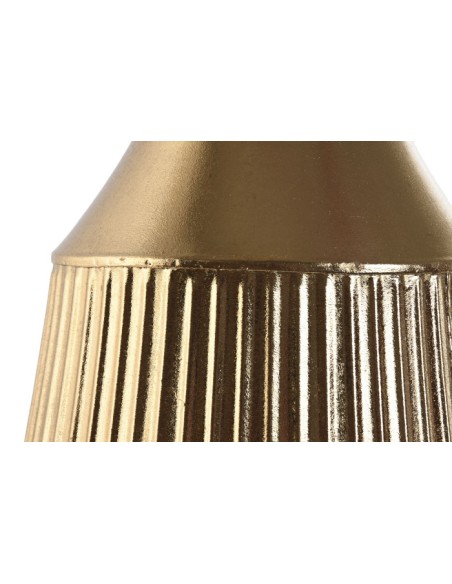 JARRON METAL 29X29X71 DORADO