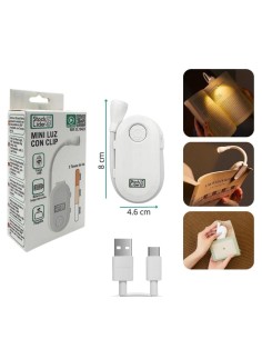 MINI LUZ CON CLIP SL10423