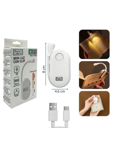 MINI LUZ CON CLIP SL10423