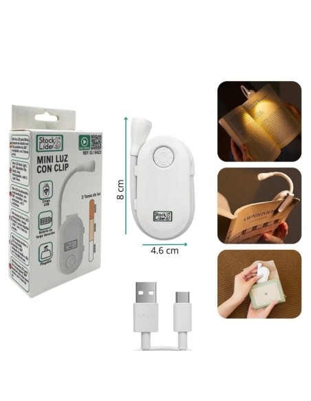 MINI LUZ CON CLIP SL10423
