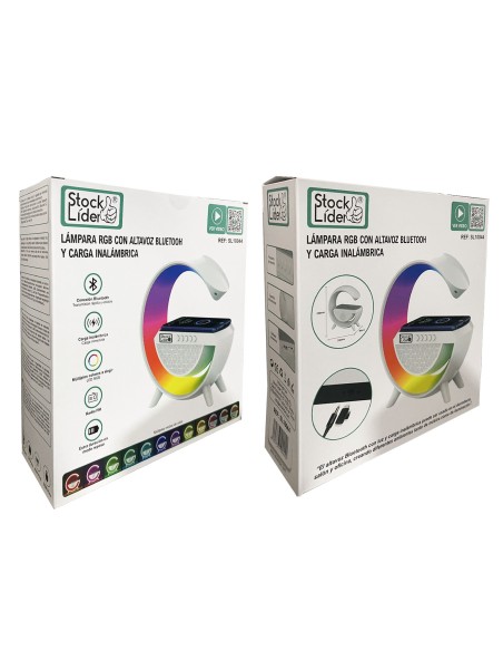 LAMPARA RGB BLUETOOTH CARGA INALAMRICA SL10044