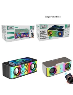 ALTAVOZ RGB CON CARGA INALAMBRICA SL10354