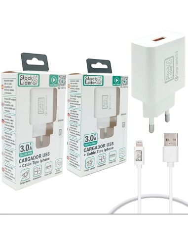 CARGADOR + IPHONE SL10214