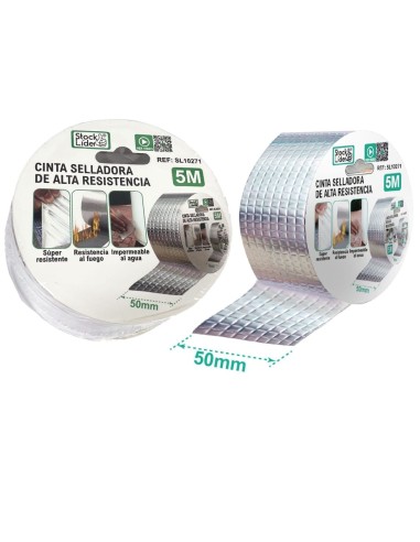 CINTA SELLADORA DE ALTA RESISTENCIA 5CMX5M SL10271