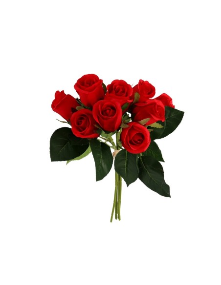 RAMO ATADO CAPULLOS SURT. X9-30CM (ROJO)