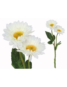 VARA GERBERA X2 -43CM (BLANCO)