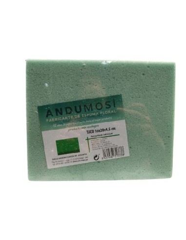 TACO CORCHO RETRACTILADO INDIVIDUAL 16X20X4,5CM