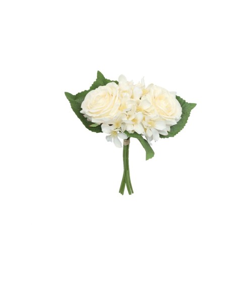 ATADO ROSAS-HORTENSIA X 6-31 CM (CREMA)