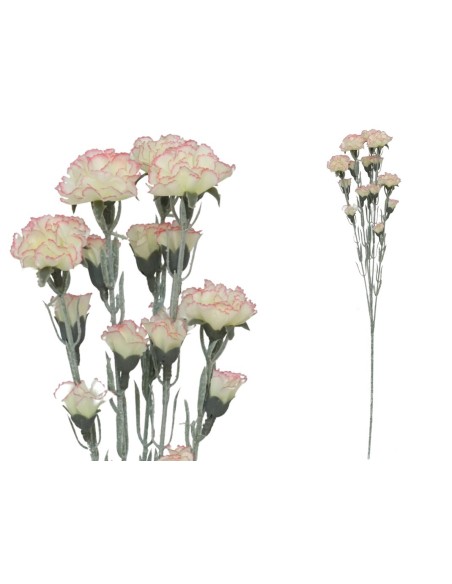 VARA CLAVELLINA FLOCADA X 5-59 CM (ROSA)