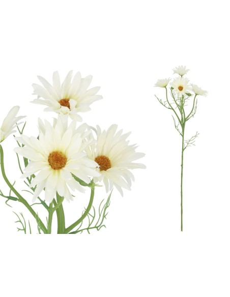 VARA MARGARITAS X 4 - 60 CM (BLANCO)