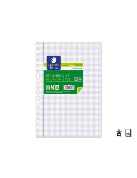 GOLDEN RECAMBIO Fº 100H CUAD MULTIT