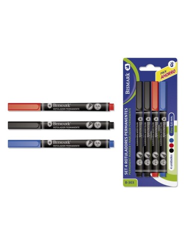 ROTULADOR PERMANENTE 4 UND 0,6MM