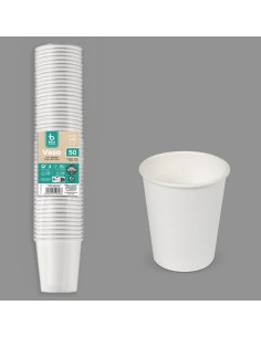 S/50 VASO CARTÓN BLANCO 250 CC