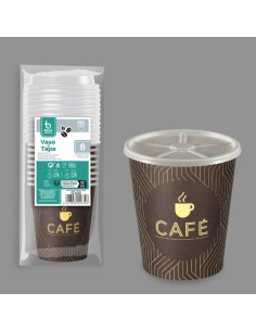 S/8 VASO 250CC CARTON DECOR + TAPA
