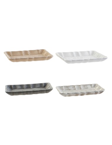 BANDEJA DECORACION MDF NATURAL 19X12X2 4 SURTIDO