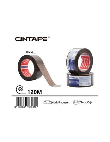 CINTA ADHESIVA MARRON 48*120