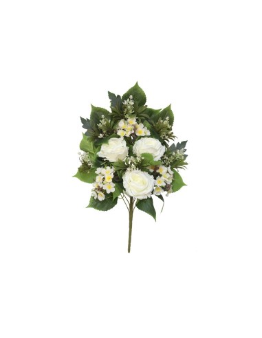 CONJUNTO ROSAS X 12 -59CM (BLANCO)