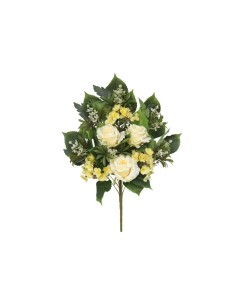 CONJUNTO ROSAS X 12 -59CM (AMARILLO)