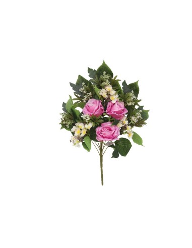 CONJUNTO ROSAS X 12 -59CM (VIOLETA)