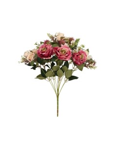 RAMO ROSAS-MIX (A) X 11 - 52 CM (FUCSIA)