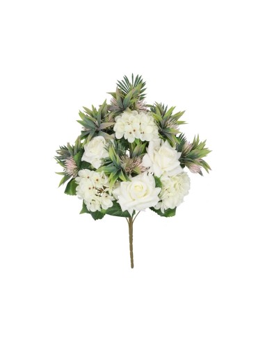 CONJUNTO ROSAS-HORTENSIA X 12-56CM (BL)