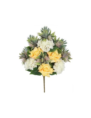 CONJUNTO ROSAS-HORTENSIA X 12-56CM (AM)