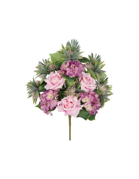 CONJUNTO ROSAS-HORTENSIA X 11-56CM (VIO)