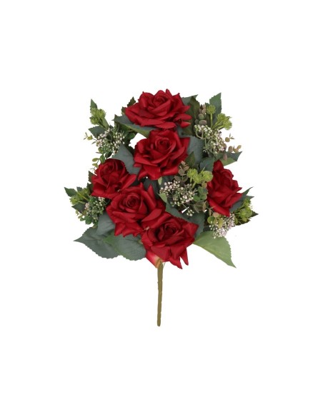 CONJUNTO ROSAS (A) X 11 - 60 CM (ROJO)