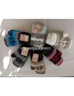 GUANTES DE LANA MANOPLA