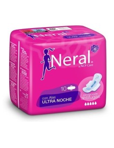 COMPRESA ULTRA NOCHE ALAS NERAL 10 UND.