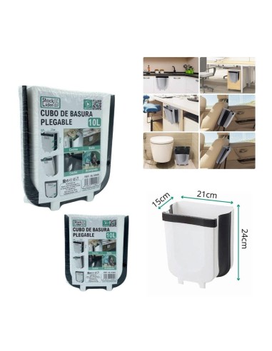 SL10409 CUBO BASURA PLEGABLE 10L