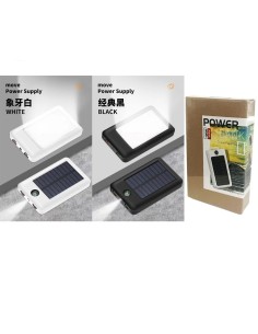 POWER BANK SOLAR CON LINTERNA